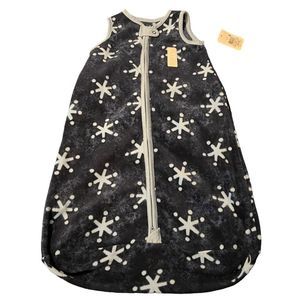 Lullaby Baby Sleep Sack Pajamas Gown Blue Two Way Zipper One‎ Size 0-6 Months